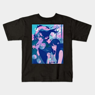 money demon girl Kids T-Shirt